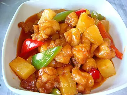 Pineapple grunt chicken