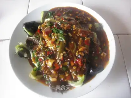 Hand-shredded eggplant with fish flavor
