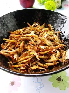 Spicy dried fish
