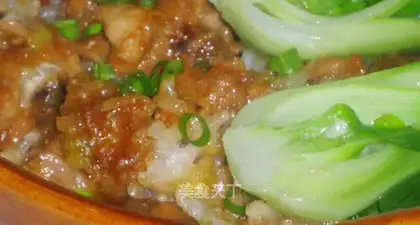 Ribs pot rice