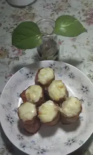 Bacon mashed potato roll