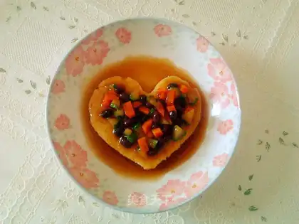 Red bean curry mashed potatoes