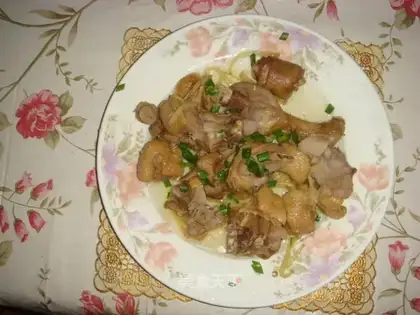 Steamed salted duck