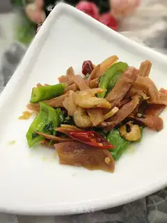 stir-fried dried radish with sea rice
