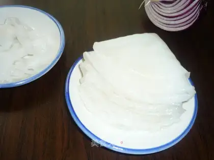 Homemade cold noodles