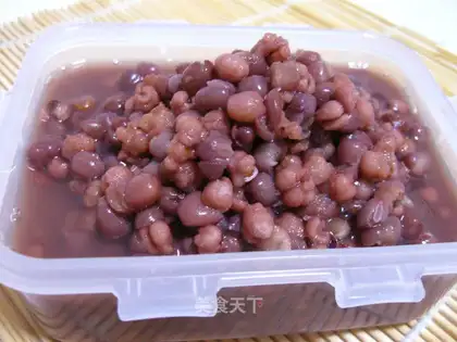 red bean glutinous rice porridge