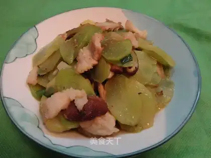 stir-fried pork with lettuce