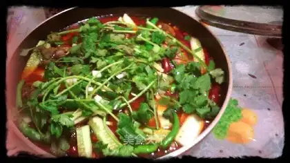 Spicy crucian carp