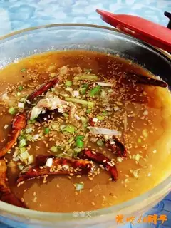 Bean pudding mutton