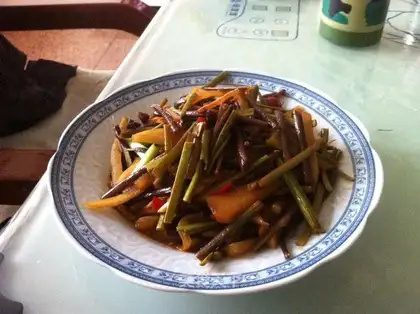 Hot and sour mountain sprouts
