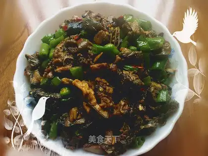 Green pepper chicken