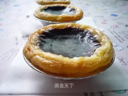 Chocolate egg tarts