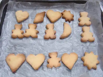 Dairy cartoon cookies