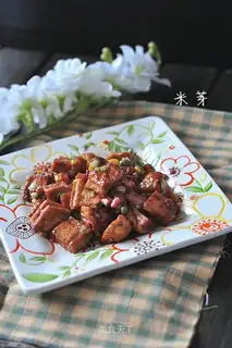 Stewed tofu with fermented bean curd