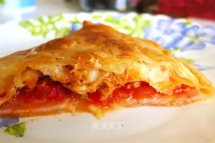 Tomato tuna pie