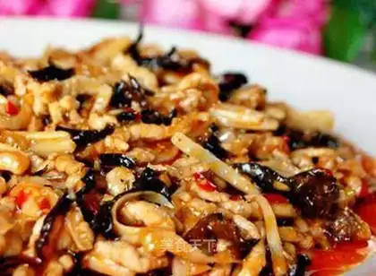 fish-flavored pork
