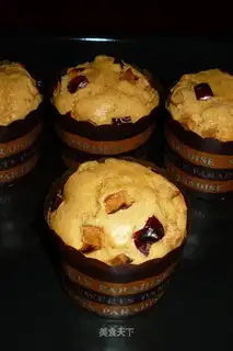 Red jujube muffin