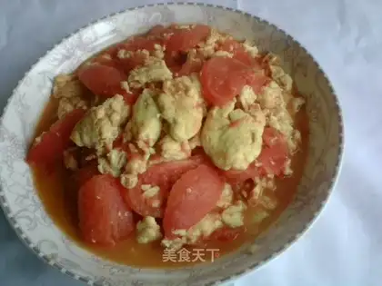 tomato scrambled eggs