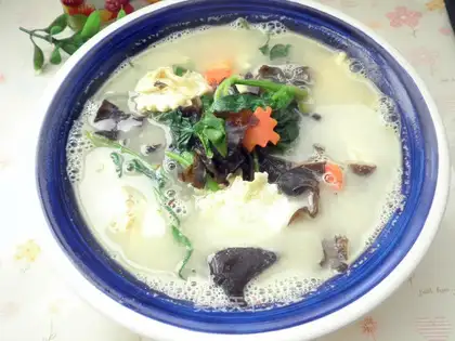 Spinach soup