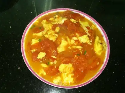 tomato scrambled eggs
