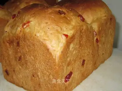 Almond powder cherry toast