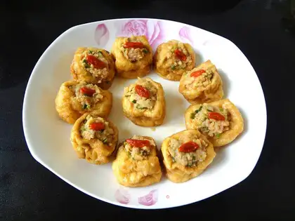 stuffed tofu
