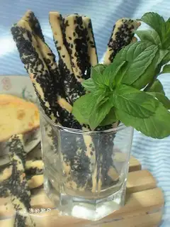 Black sesame cheese bar