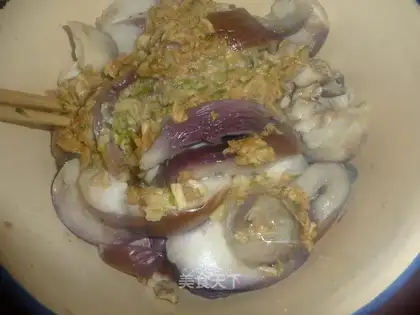 Garlic eggplant