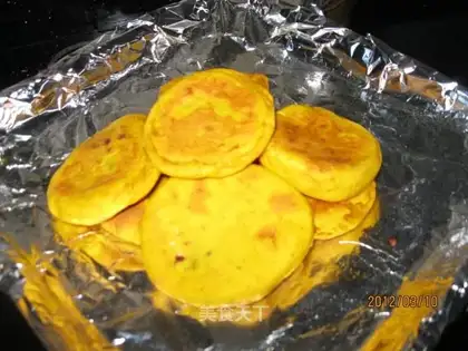 Purple potato pumpkin cake