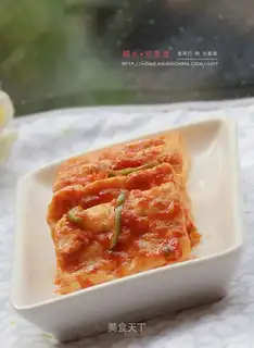 Korean fried tofu
