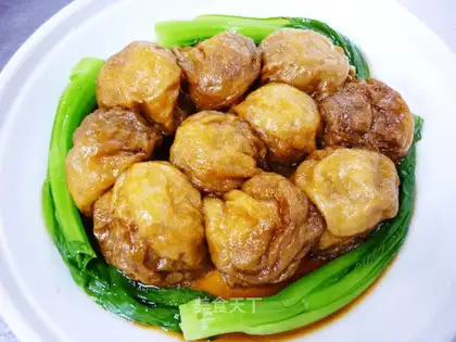 Gluten-packed meat