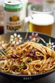 noodles with bean