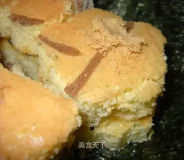 Sponge pork floss cake