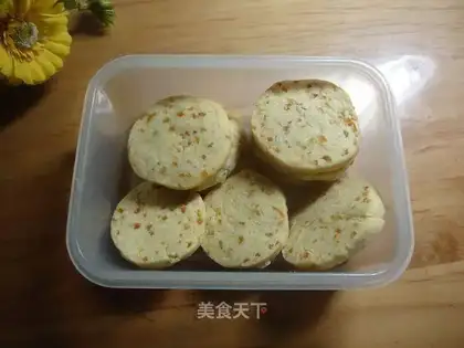 sugar-soaked orange peel cookies