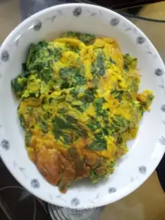 Mint omelet