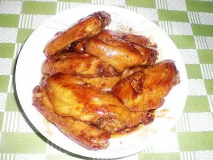 Cola chicken wings