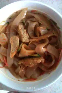 Homemade cold noodles