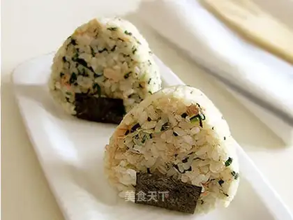 tuna rice balls