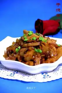 Dried roasted winter bamboo shoots