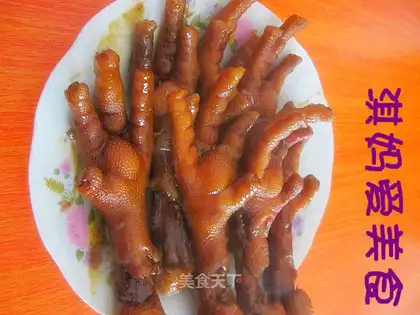 Cola chicken feet