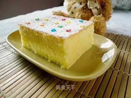 Old style sponge cake