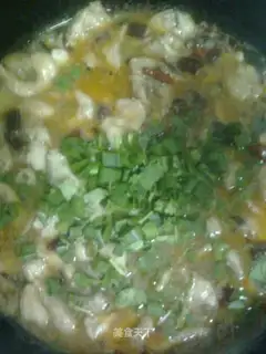 Spicy poached fish fillet