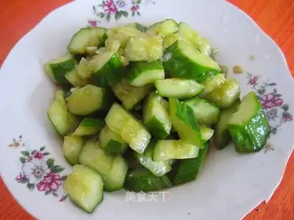 smashed cucumbers