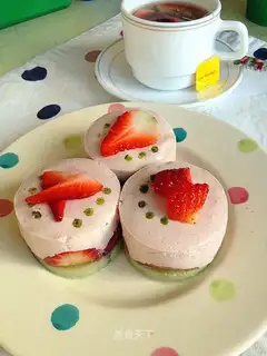 Tofu yogurt pudding