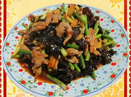 fish-flavored pork