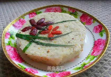 White sugar osmanthus cake
