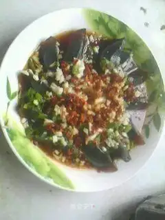 Preserved egg salad