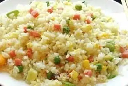 Seafood fried rice