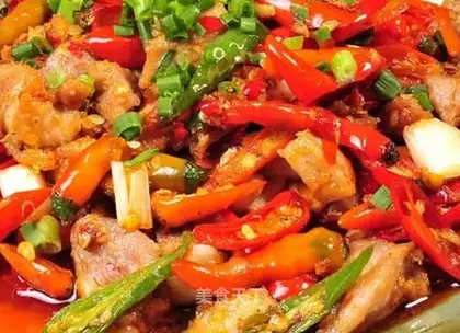 Vegetarian stuffed colored pepper