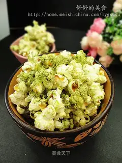 Matcha popcorn